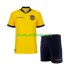 Camisola Equador Criança Equipamento Primeiro Copa do Mundo 2026 Manga Curta
